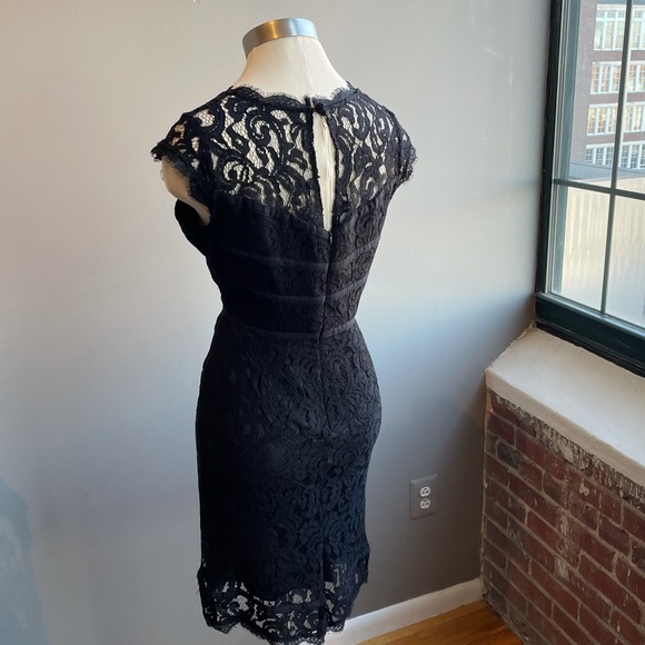 NWT-Adrianna Papell lace cap sleeve dress, size 6 - Picture 4 of 9